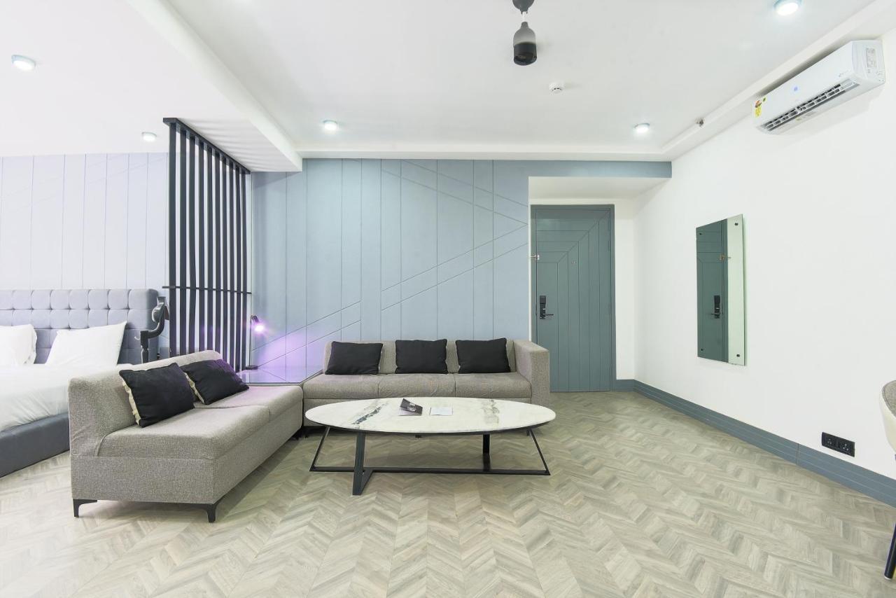 Bedchambers Serviced Apartments, Mg Road Gurgaon Dış mekan fotoğraf