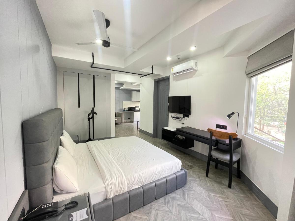 Bedchambers Serviced Apartments, Mg Road Gurgaon Dış mekan fotoğraf