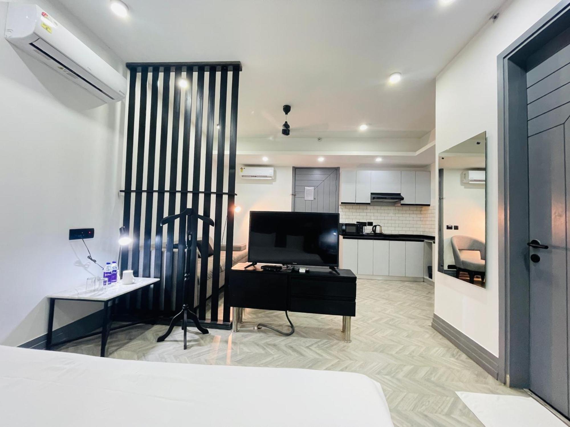 Bedchambers Serviced Apartments, Mg Road Gurgaon Dış mekan fotoğraf
